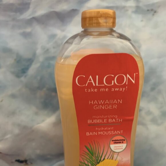Calgon Take Me Away! Skin Silkening Bubble Bath Hawaiian Ginger 30 fl Oz - Picture 4 of 5